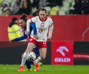 Polska - Słowenia: Najwierniejsi kibice wspierali reprezentację Polski kobiet. Dużo zdjęć z Gdańska