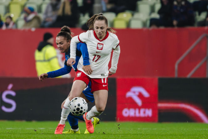 Polska - Słowenia: Najwierniejsi kibice wspierali reprezentację Polski kobiet. Dużo zdjęć z Gdańska