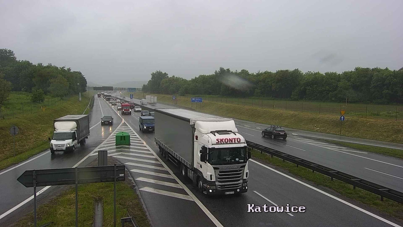 Paraliż dróg w Krakowie