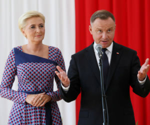 Para prezydencka na rozpoczęciu roku szkolnego