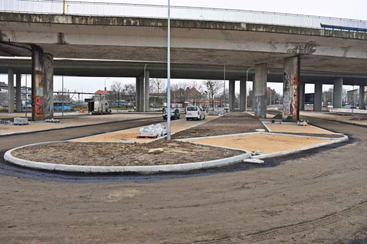 Przebudowa układu drogowego na Międzyodrzu