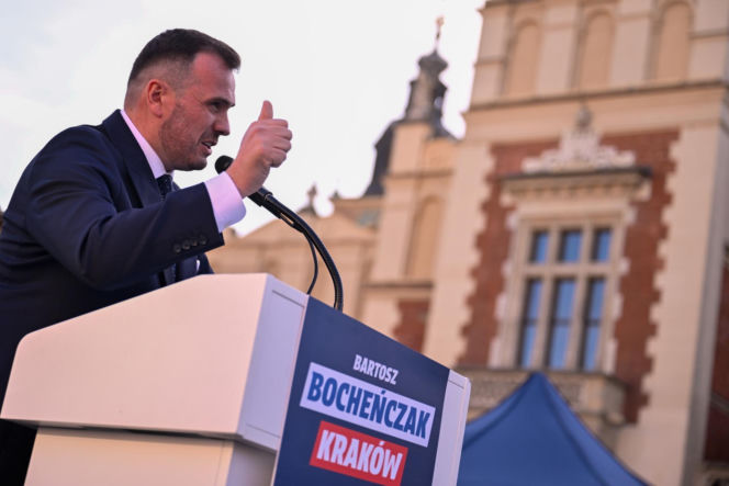 Mentzen i Bosak przedstawili swojego kandydata na prezydenta Krakowa