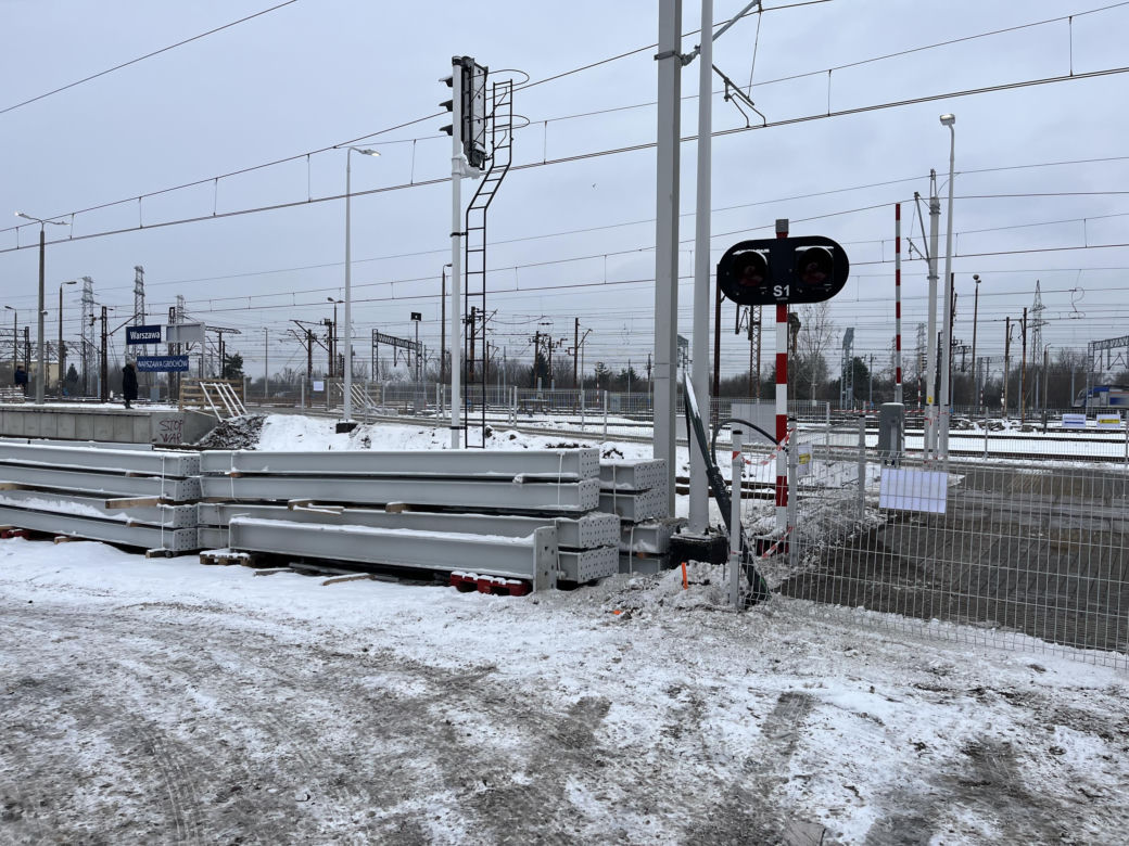Nowy przystanek Warszawa Grochów