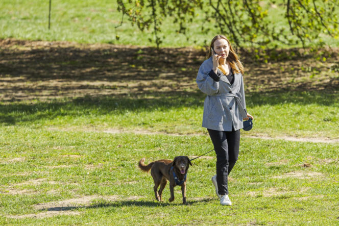 Pełczyńska-Nałęcz na siłowni. Tak wyglądał jej trening z psem