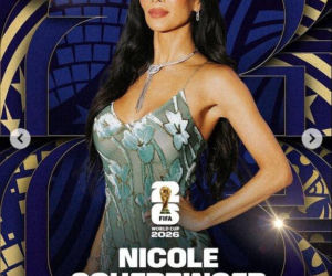 Robbie Williams i Nicole Scherzinger rozgrzali finał mundialu! Ich występ przejdzie do historii