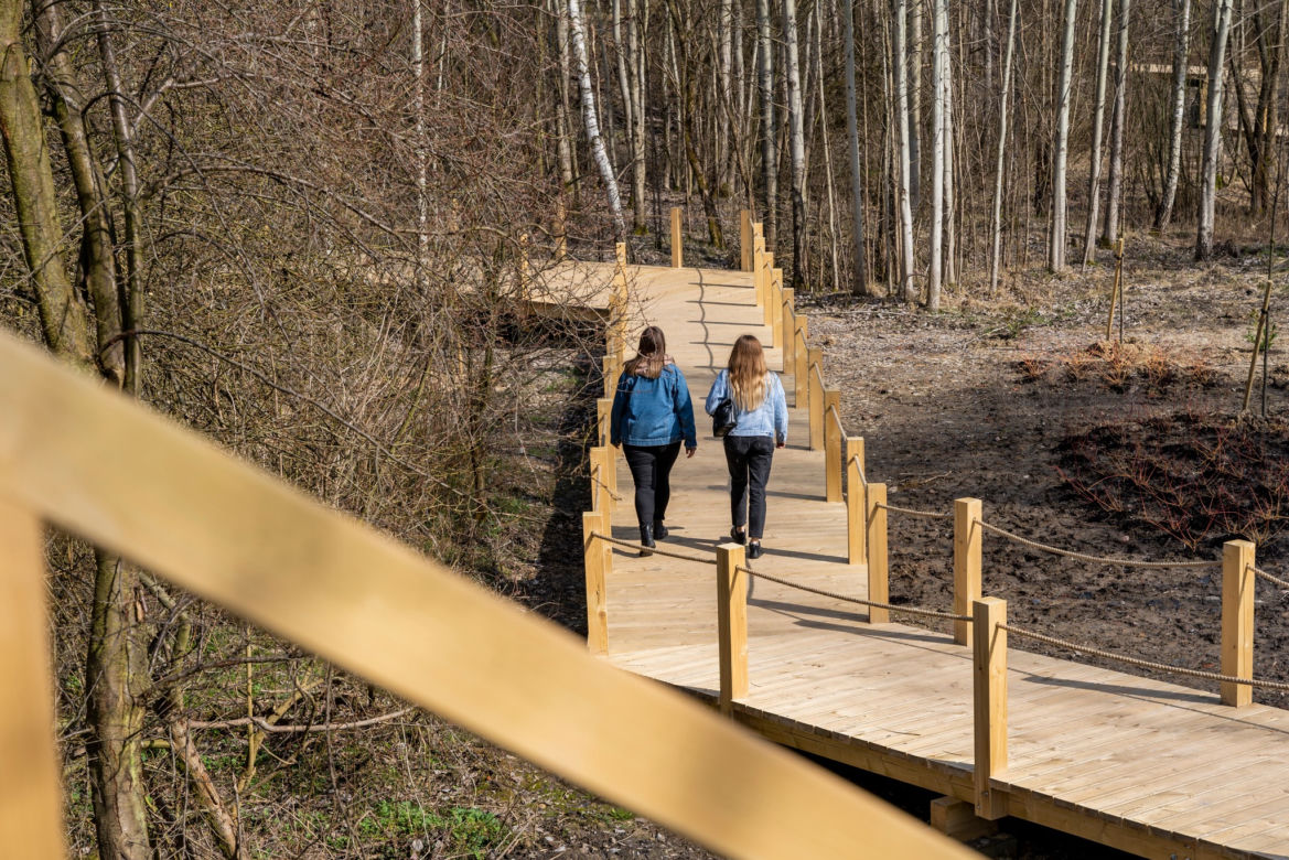 Zabrzański Geopark w Grzybowicach jest już prawie gotowy