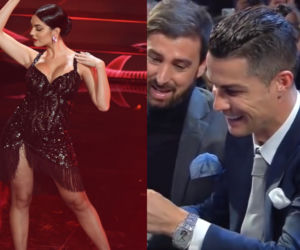 Georgina Rodriguez i Cristiano Ronaldo w Sanremo