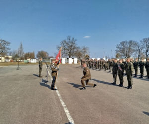 Chorągiew dla Ośrodka WOT