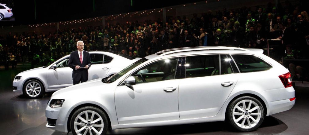 Skoda Octavia Combi 2013 na targach w Genewie