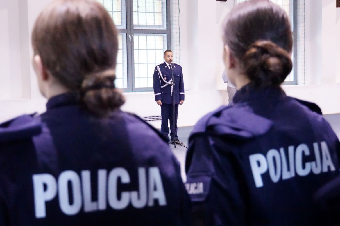 Ślubowanie policjantów na Warmii i Mazurach