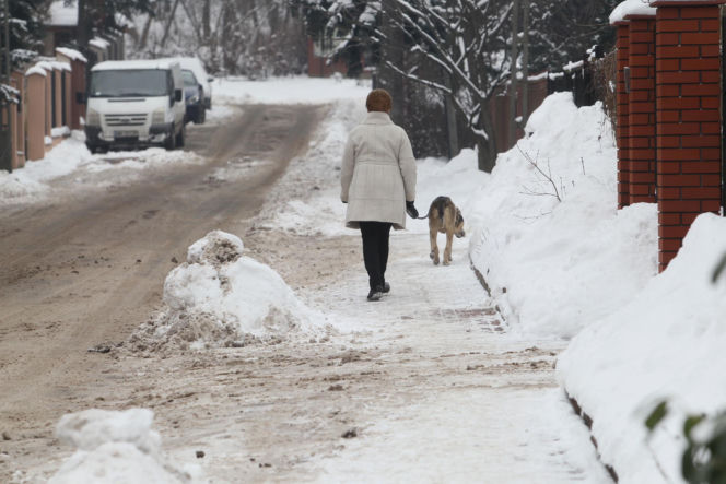 Gołoledź paraliżuje Polskę!