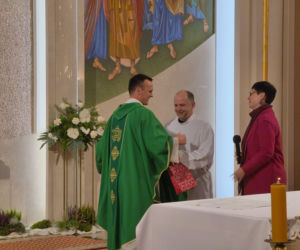 Pożegnanie księdza