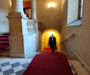 Pierwszy dzień w pracy nowego prezydenta Krakowa Łukasza Gibały