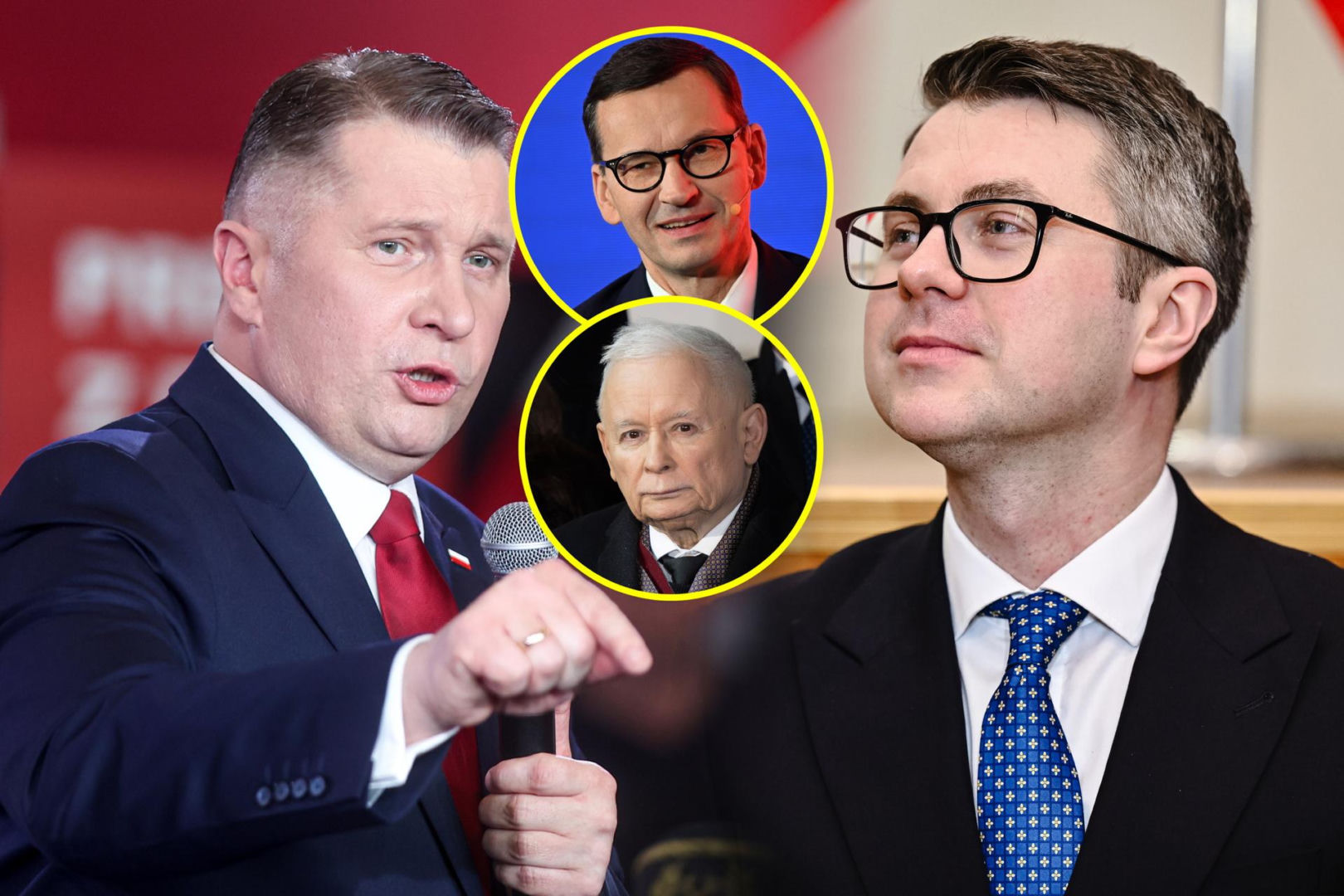 "Prezes został wprowadzony w błąd"! Müller i Czarnek mówią o rozłamie w PiS