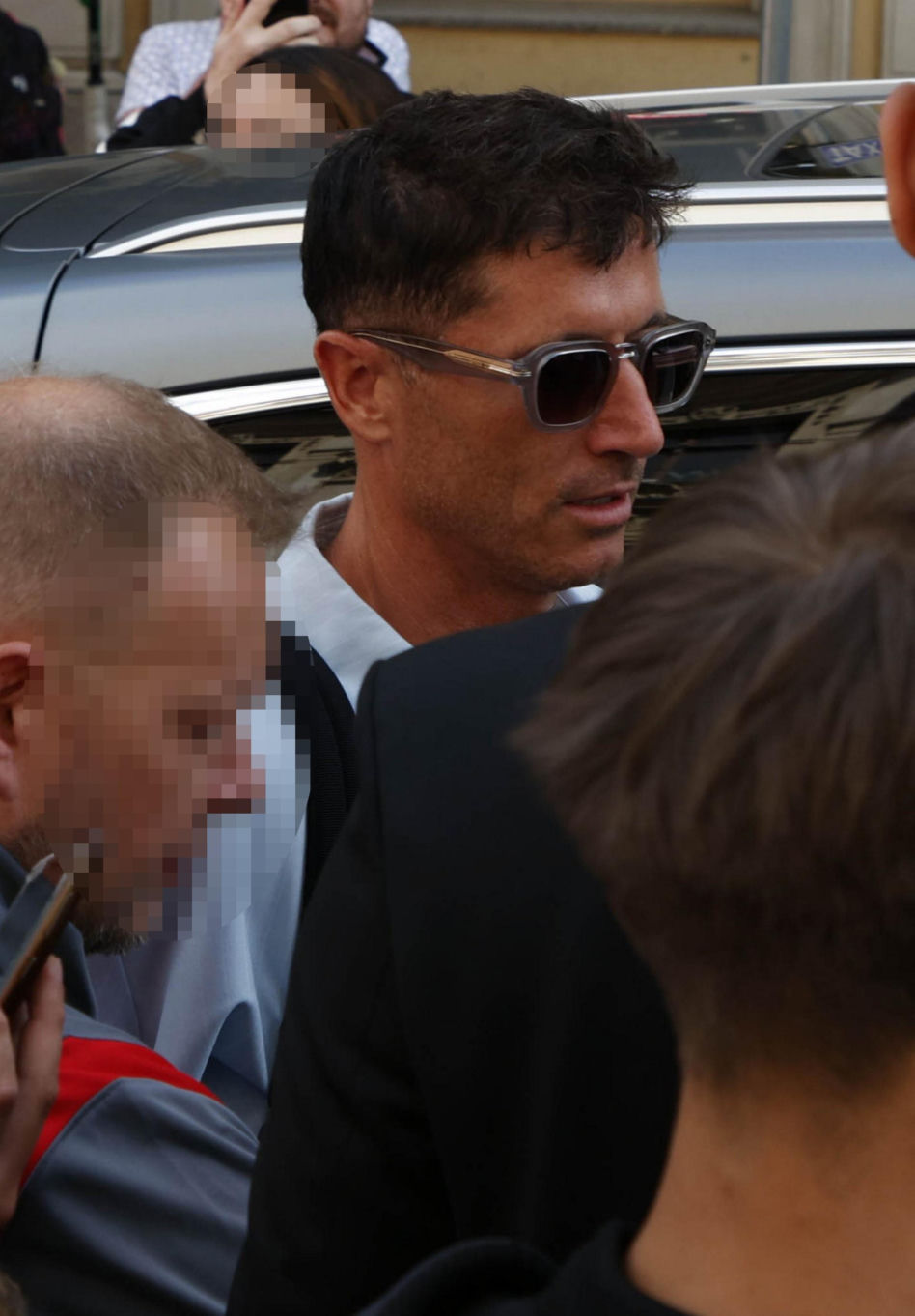 Robert Lewandowski na zgrupowaniu kadry we Wrocławiu