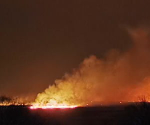 Pożar Biebrzańskiego Parku Narodowego. Zdjęcia Internautów