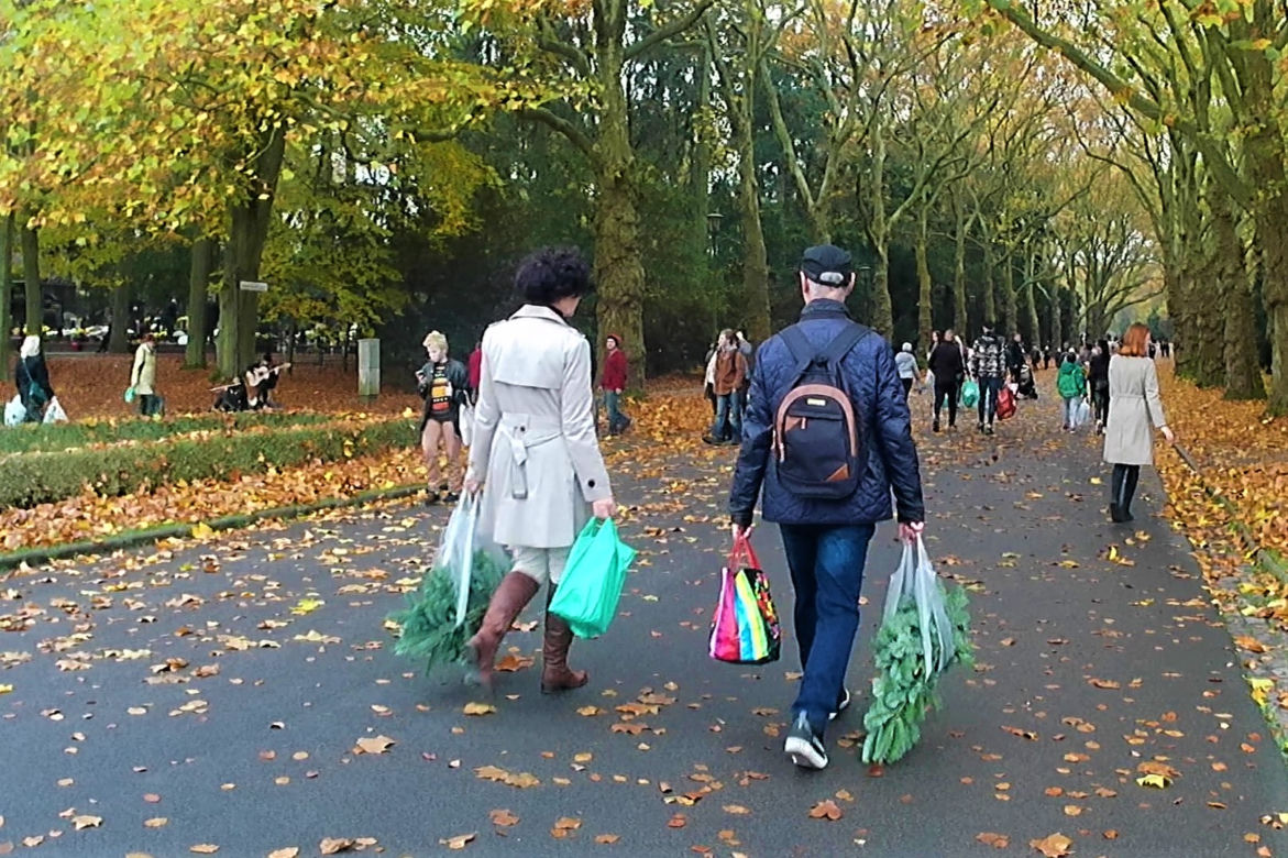 Dzień Wszystkich Świętych na Cmentarzu Centralnym w Szczecinie