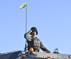 Próba generalna defilady wojskowej w Warszawie