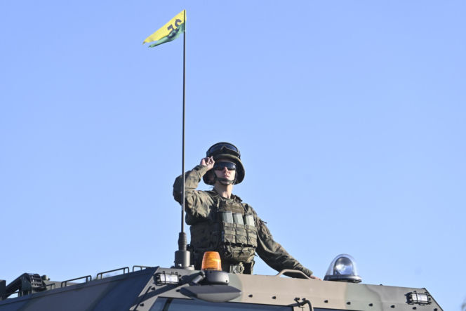 Próba generalna defilady wojskowej w Warszawie