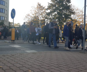 Blokada drogi w Tarnowie - protest