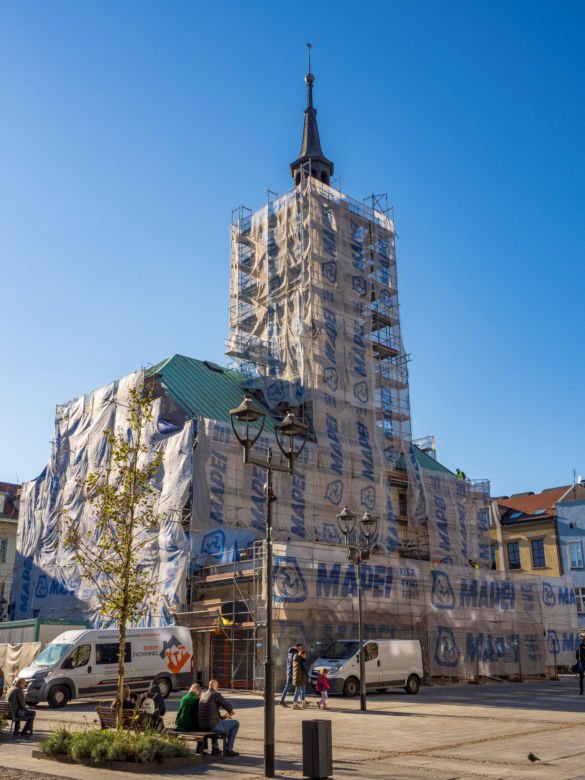 Remont gliwickiego ratusza się przeciąga, ale efekt końcowy będzie jeszcze piękniejszy