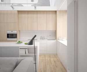 Projekt wnętrz domu w stylu minimalistycznym