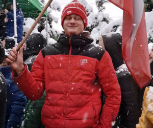 Powitanie Kacpra Tomasiaka w Bystrej 18.02.2026