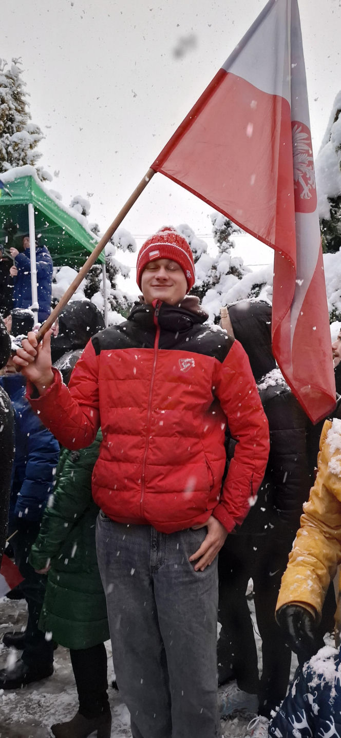 Powitanie Kacpra Tomasiaka w Bystrej 18.02.2026