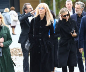 Agnieszka Woźniak-Starak ze znajomymi idzie na premierę filmu Ukryta gra