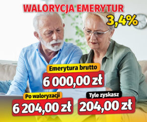 Dramatycznie niska waloryzacja emerytur w 2026 roku!