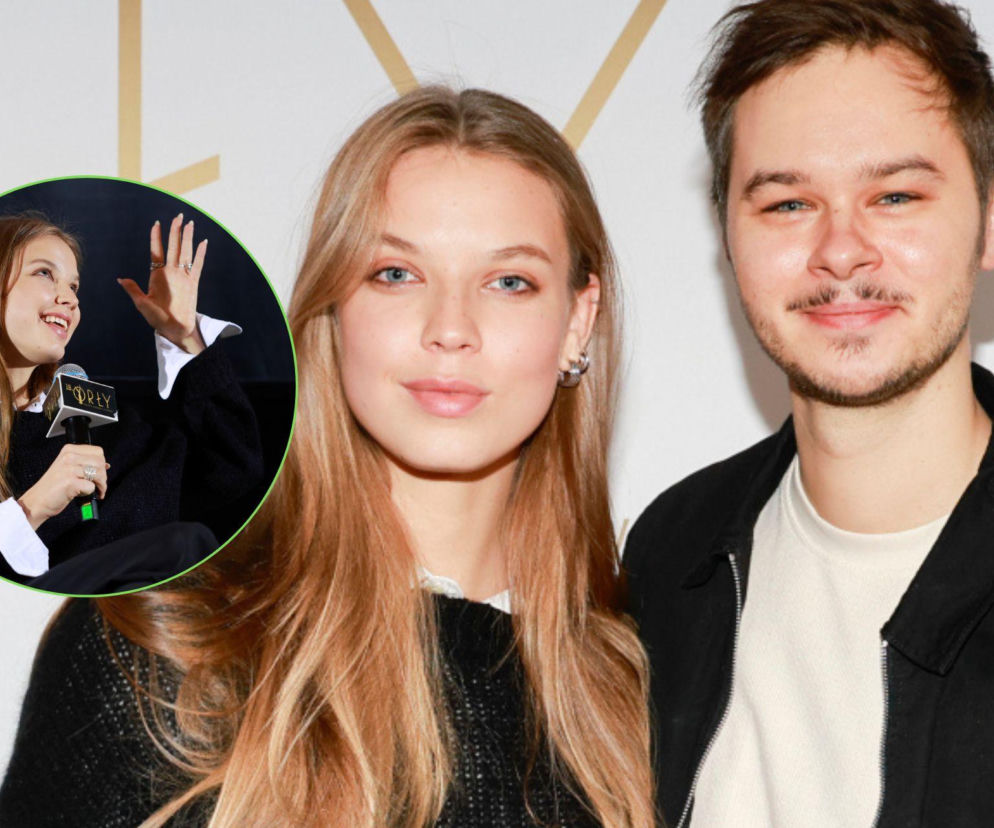 Iga Lis na pokazie filmu Bałtyk