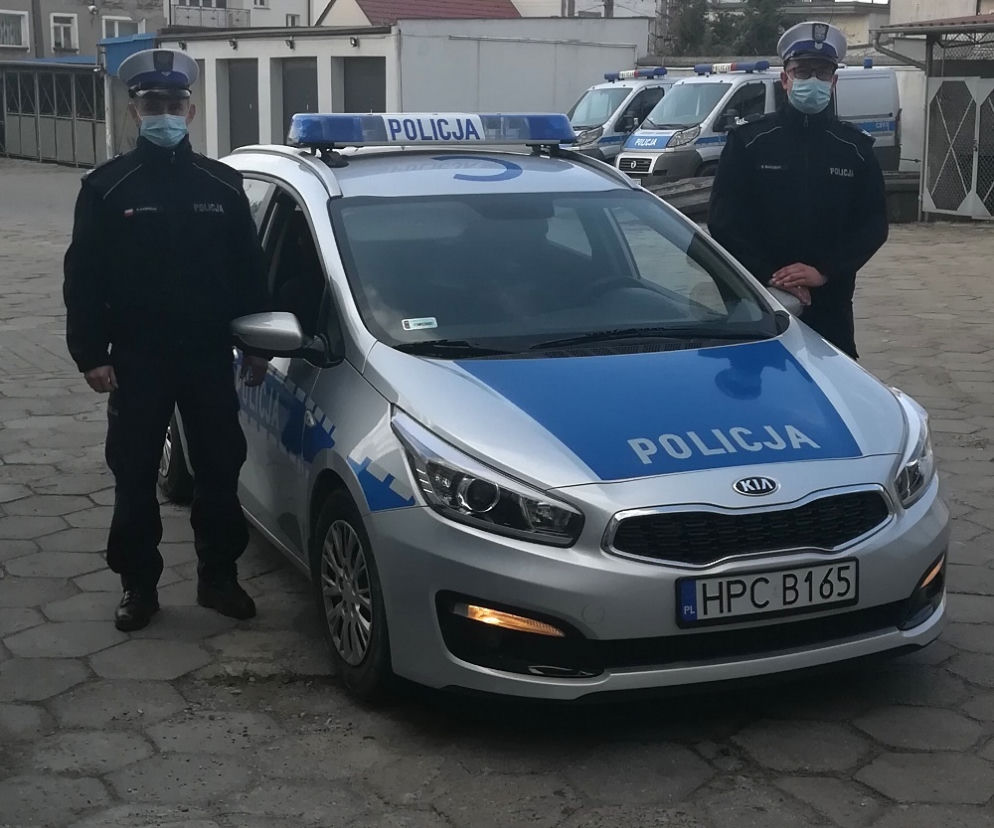 Żnin: Łamał przepis za przepisem, bo wiózł chorego syna. Do szpitala dotarli w eskorcie