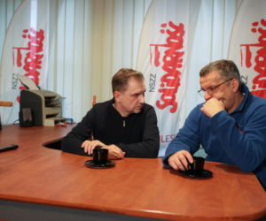 Strajk górników w kopalni Silesia