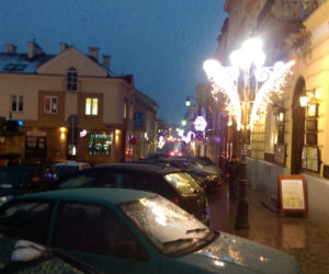 Ozdoby świąteczne na Rynku w Rzeszowie