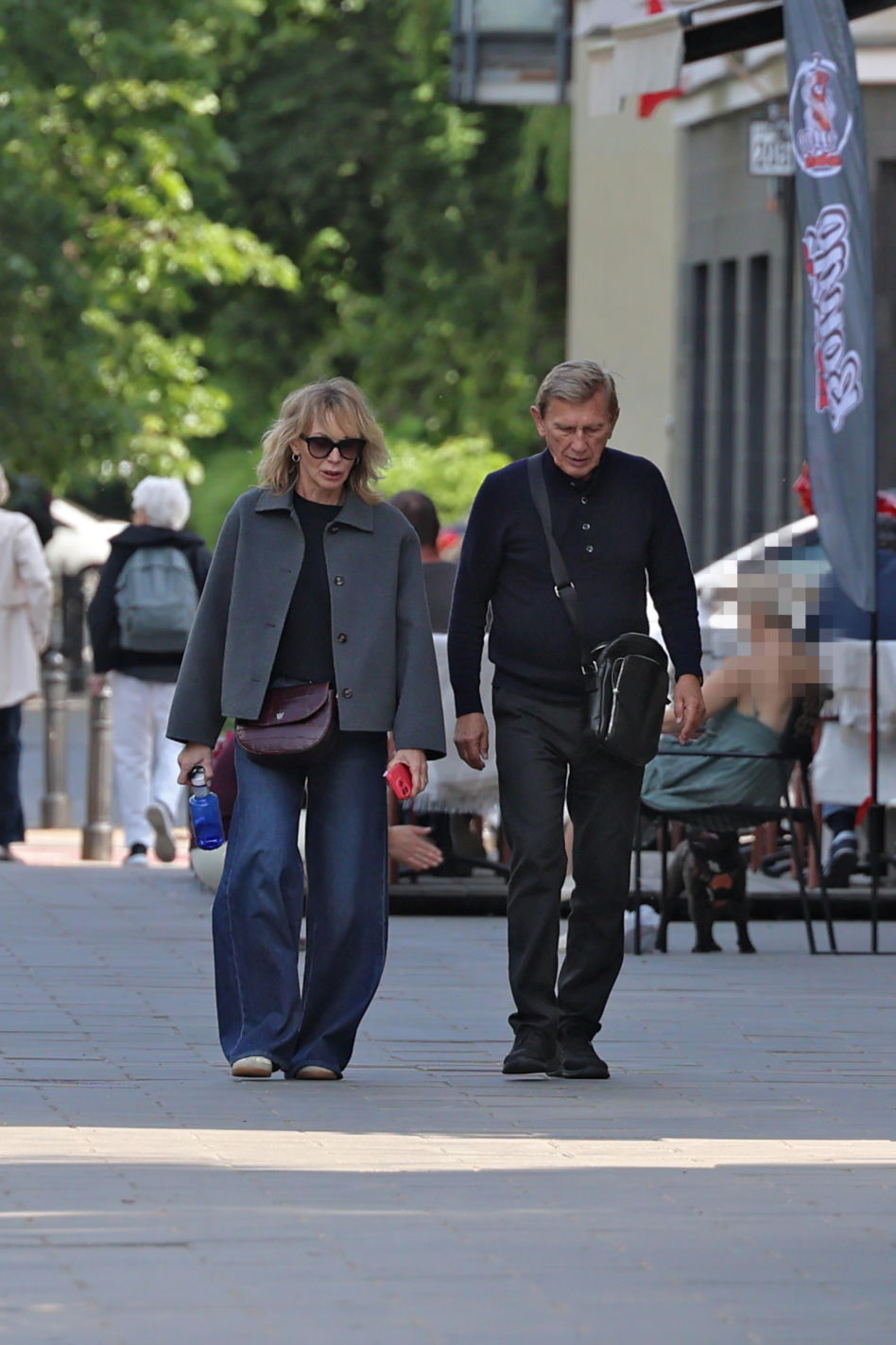 Jan Englert i Beata Ścibakówna na randce