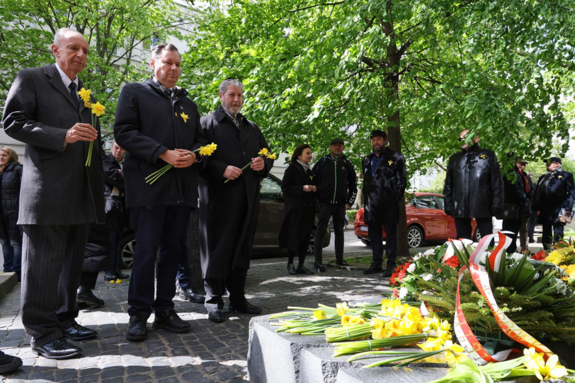 Oficjalne uroczystości z okazji 81. rocznicy wybuchu powstania w getcie warszawskim