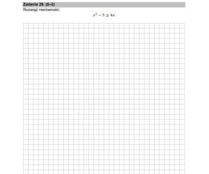 Matura poprawkowa z matematyki 2021 - zadanie otwarte 29 (2 punkty)