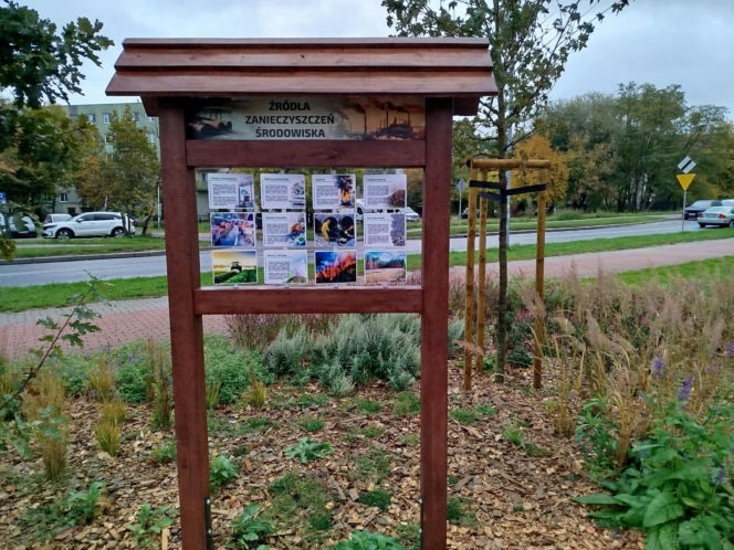 Park kieszonkowy w Siedlcach przy ul. Brzeskiej