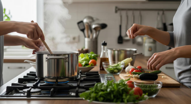 Czarzasty i Biejat w kuchni. Co ich połączyło poza garnkami?