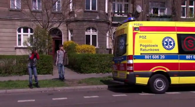 Pierwsza miłość po wakacjach 2015. Melka (Ewa Jakubowicz), Krystian (Patryk Pniewski)