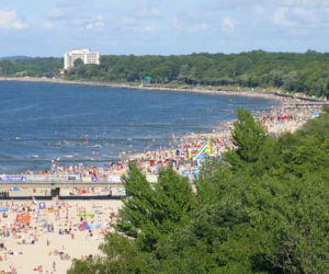 Plaża w Kołobrzegu