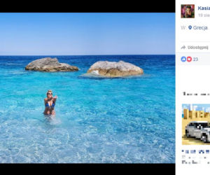 Katarzyna Skrzynecka w bikini