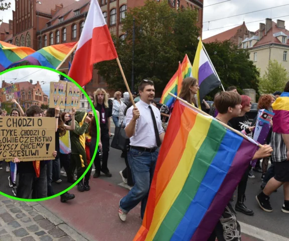 Marsz Równości przeszedł ulicami Torunia. Była też kontrmanifestacja