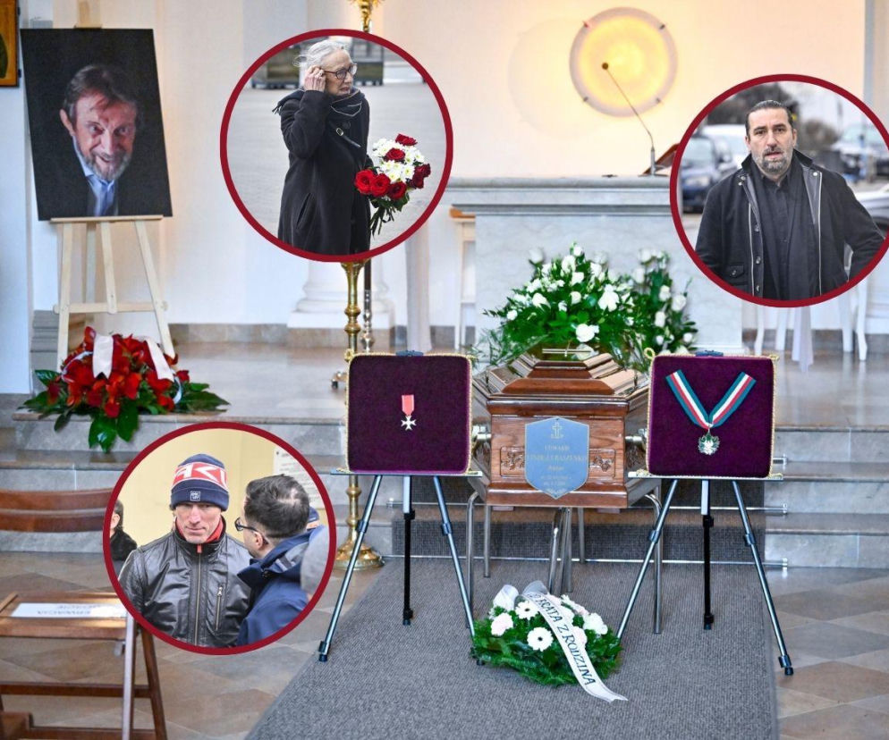 Pogrzeb Edwarda Linde-Lubaszenki. W tłumie żałobników nie zabrakło gwiazd sportu