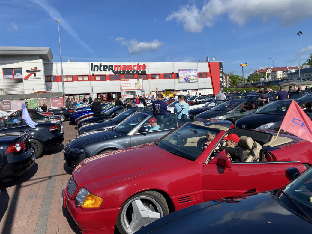 Start sezonu Cabrio Warmia&Mazury 2025 - Śniadanie z Intermarche Olsztyn 