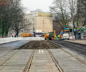 Ruszyła przebudowa torowisk na Niebuszewie