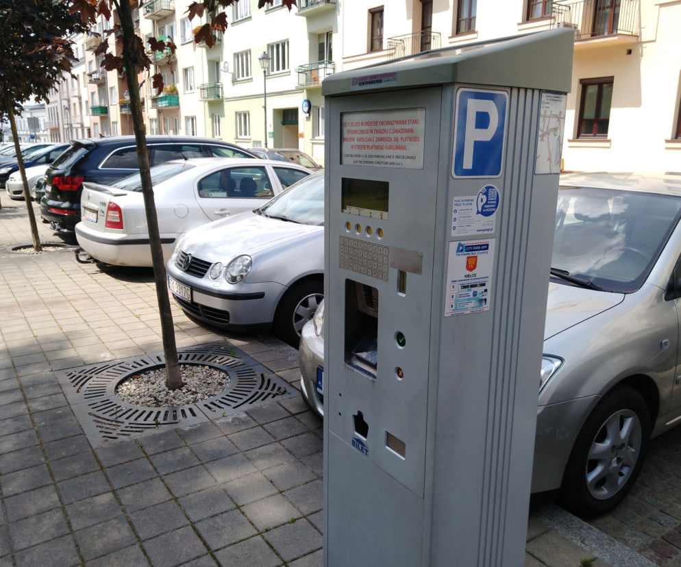 Znów zapłacimy za parkowanie w centrum Kielc