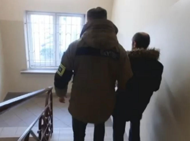 Nogi zdradziły przestępcę