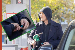 Andrzej Chyra obcina paznokcie na stacji paliw! Aktor przyłapany w zaskakującej sytuacji