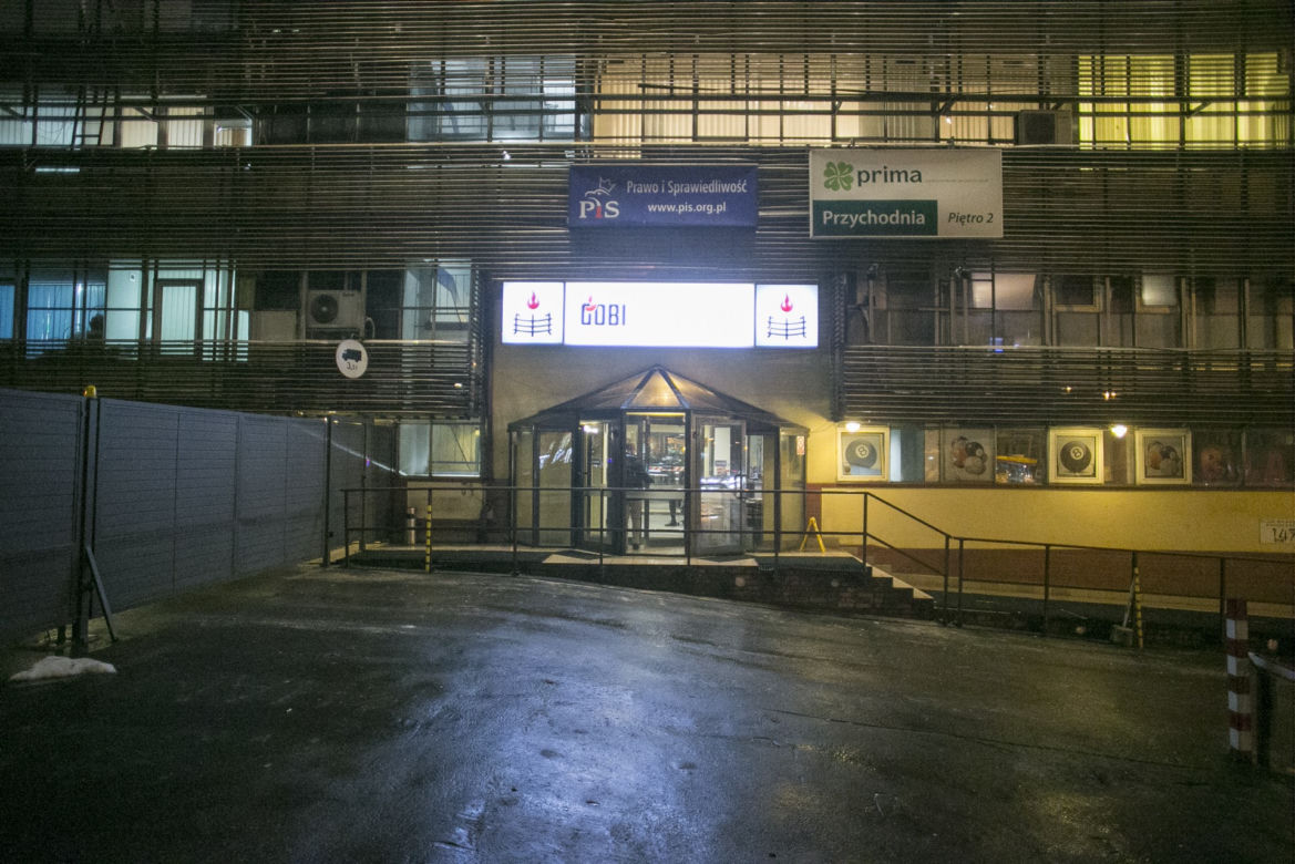 Siedziba partii Prawo i Sprawiedliwość